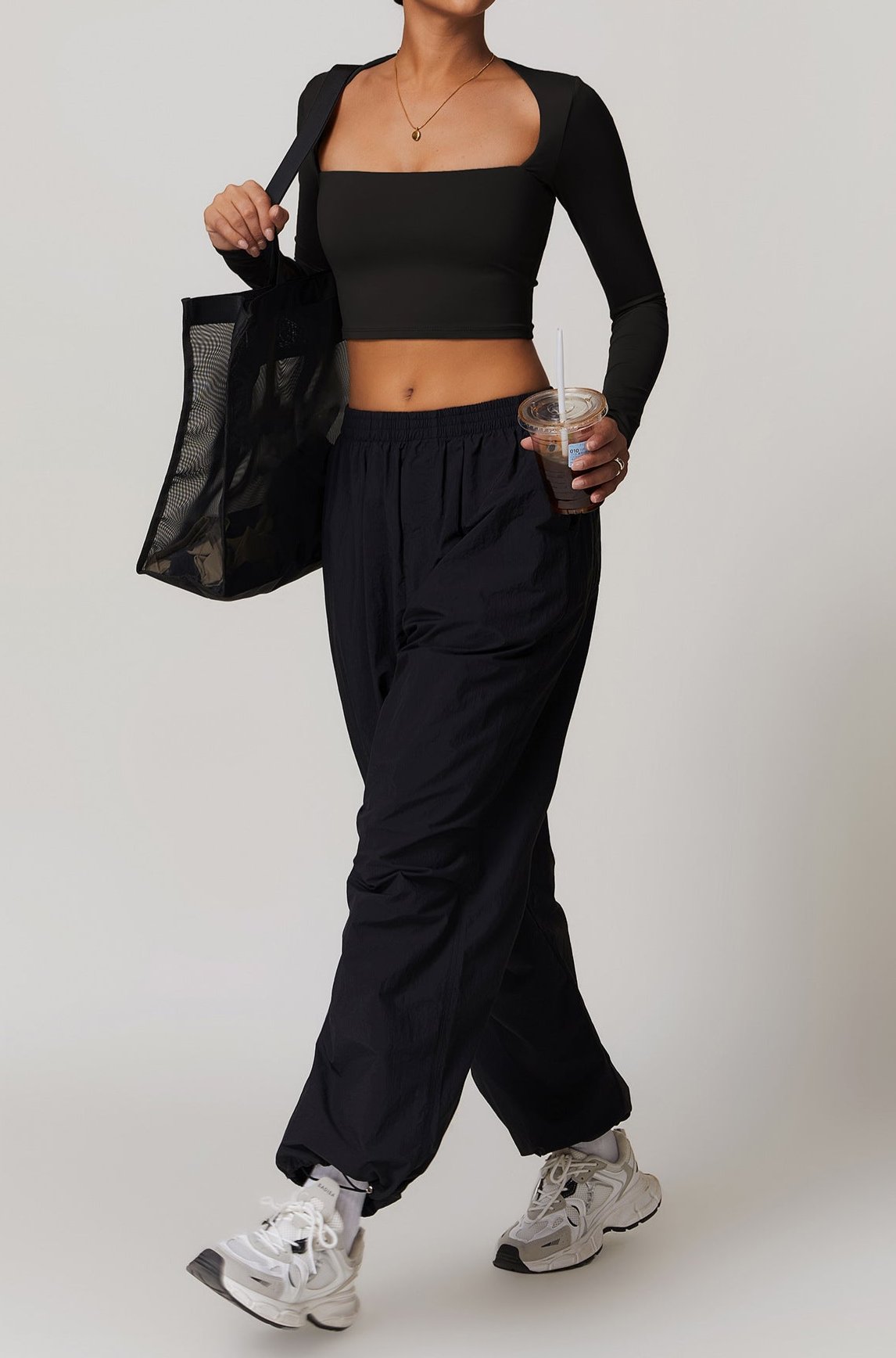 Sweetheart Crop Top Onyx