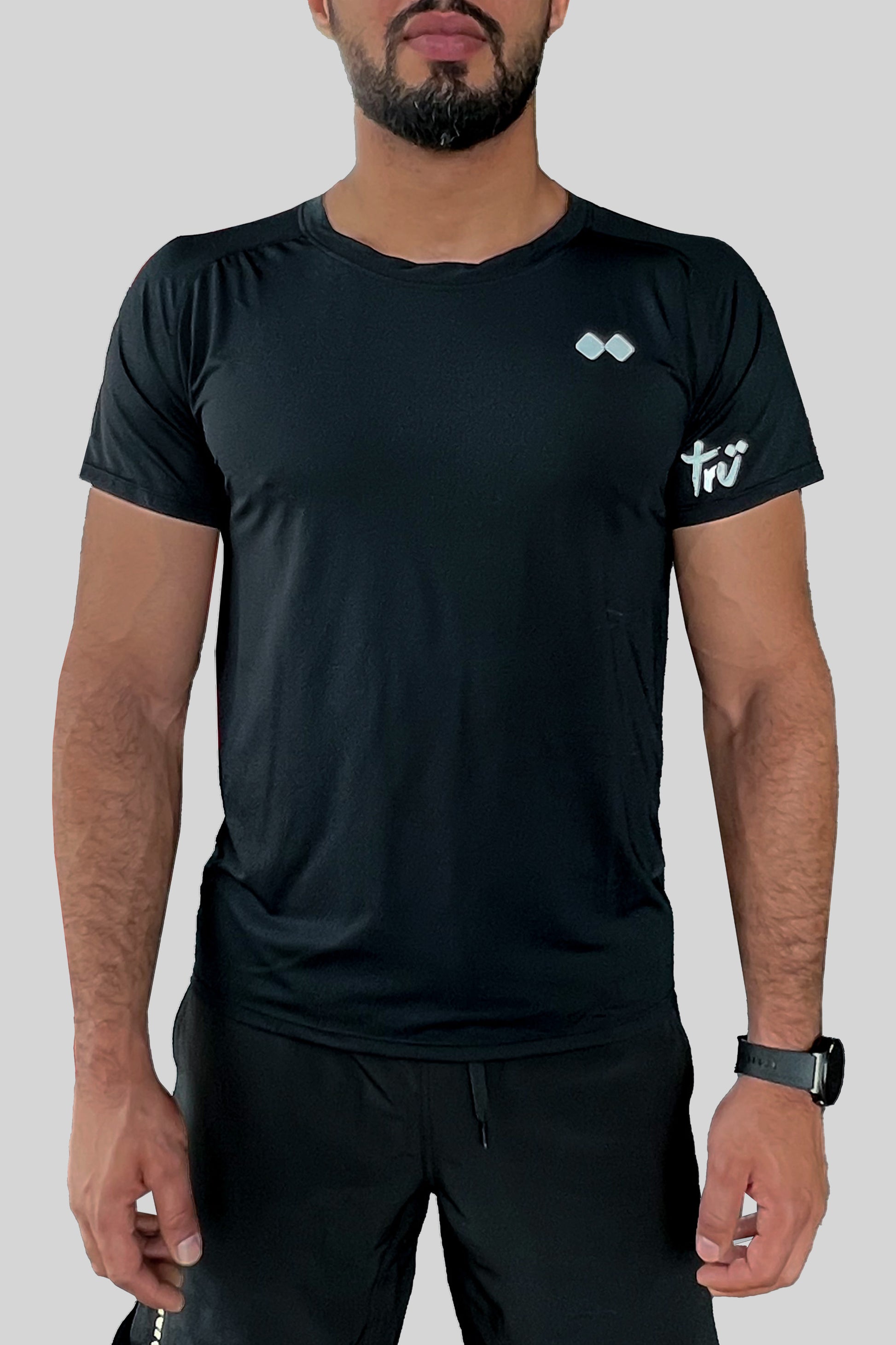 Nero Men's T-Shirt Black - Tru Active