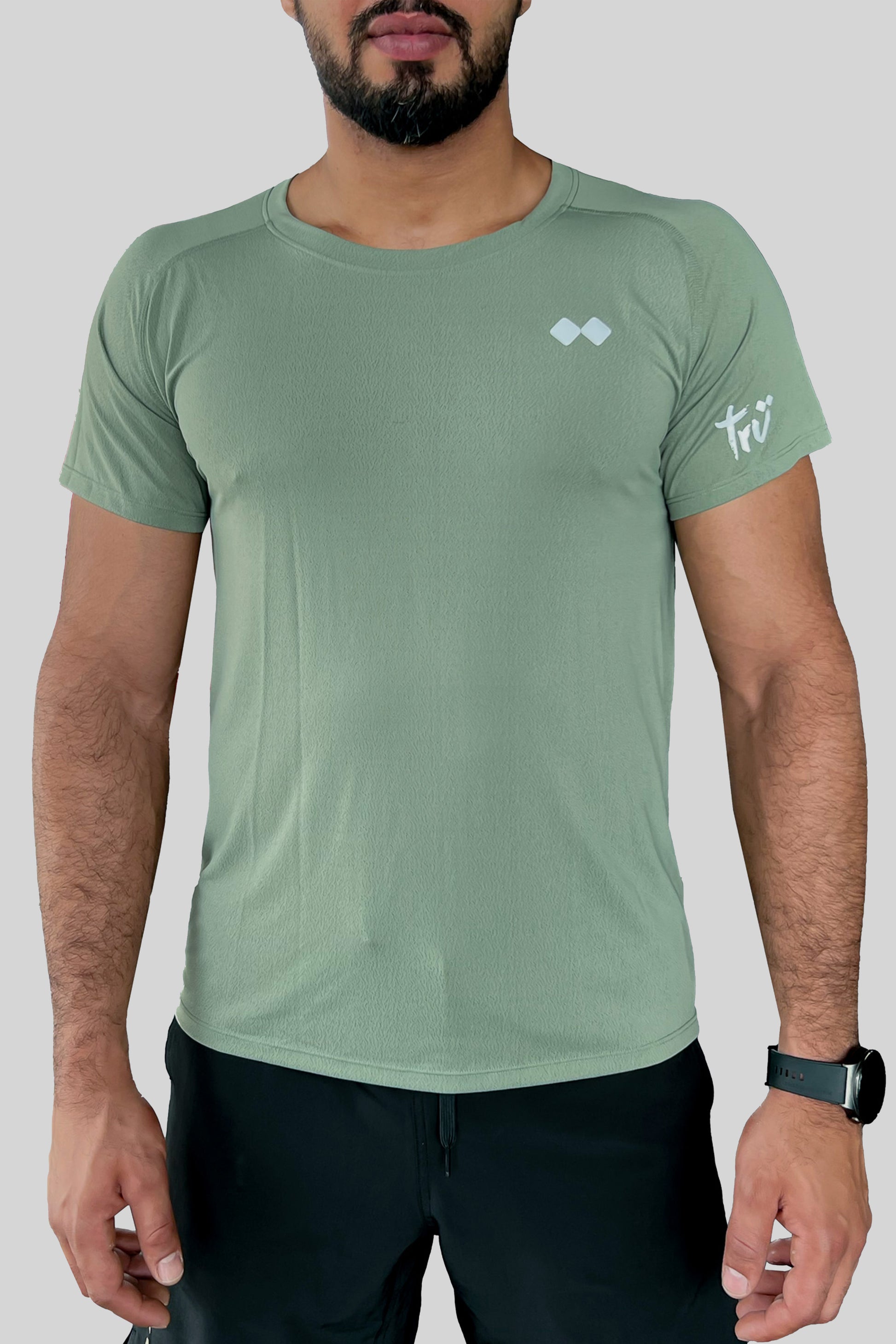 Nero Men's T-Shirt Sage - Tru Active