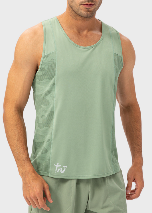 Ares Men's Tank Sage